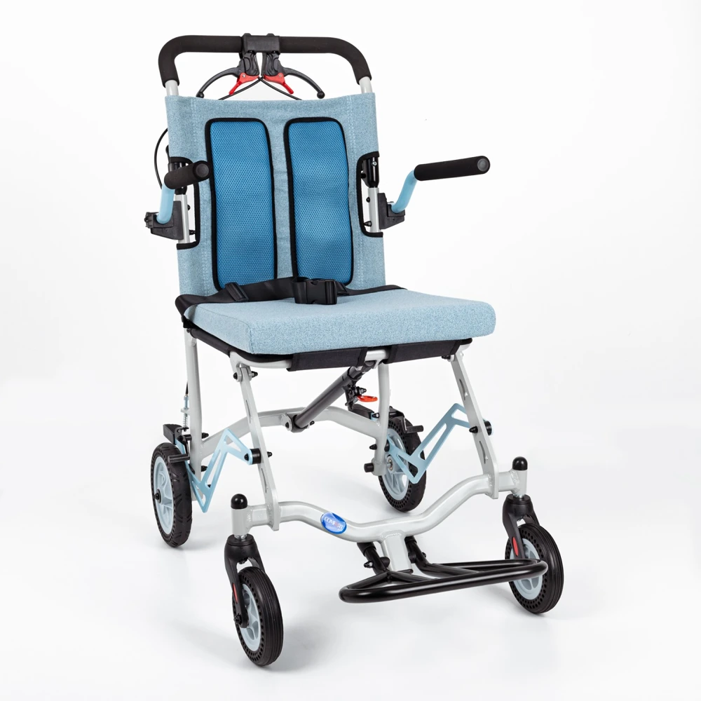 Comfort Plus DY01409LJ mavi ergonomik transfer sandalyesi